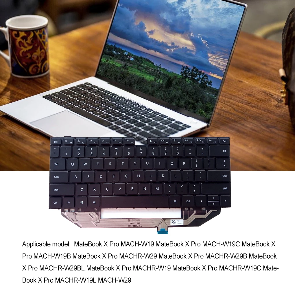 Keyboard Accessories Sensitive Replacement for MateBook X Pro MACH-W19C