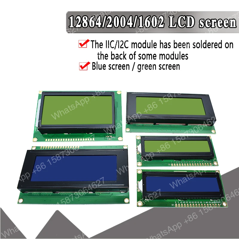 10-個-iic-i2c-twi-2004-シリアル-ブルー-グリーン-バックライト-lcd-モジュール-arduino-uno-r3-mega2560-20-x-4-lcd2004-用