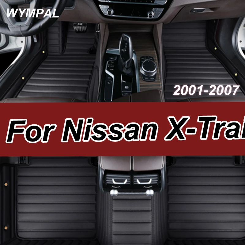 

Luxury Car Floor Mat For Nissan X-Trail T30 2001~2007 Anti-dirty Carpet Leather Mat Accesorios Para Auto Car Mats Floor Car