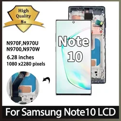 TFT Quality New Display For Samsung Note10 Display Touch Screen Digitizer For Samsung Note 10 N970 N970F N970FDS N9700 LCD