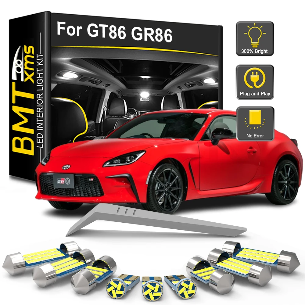 

BMTxms Car LED Interior Light Bulb Kit For Toyota 86 GT86 GR86 2012-2018 2019 2020 2021 2022 2023 Indoor Reading Trunk Lamp