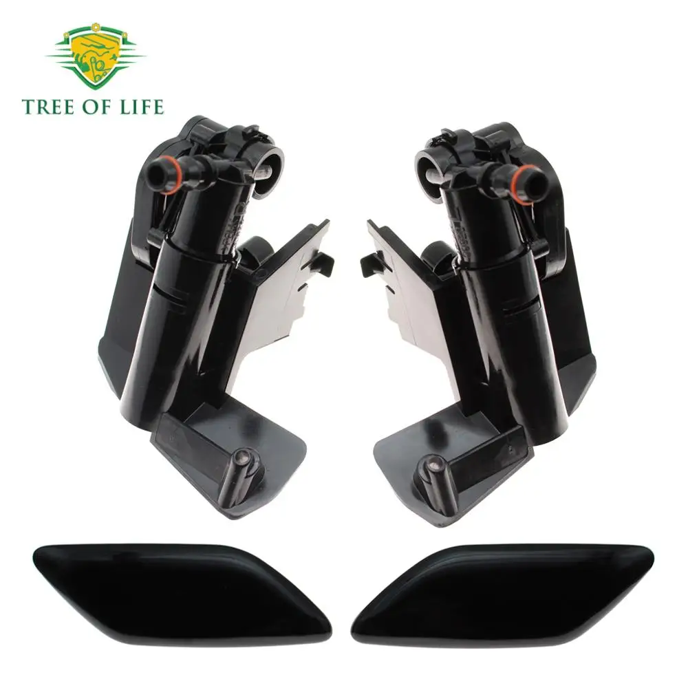 

Front Bumper Headlight Washer Nozzle Headlamp Cleaning Water Spray Jet+Cap For TOYOTA COROLLA E15 2006 2007 2008 2009 2010
