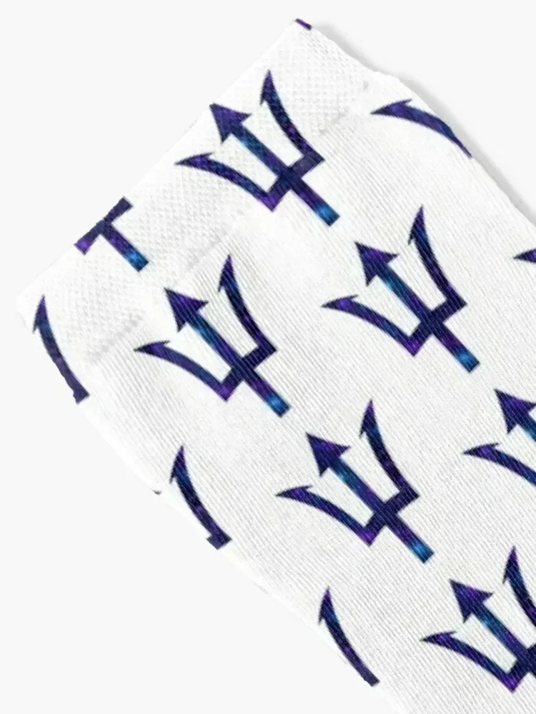 Trident & Galaxy - Percy Jackson Socks Rugby retro Socks Women Men's