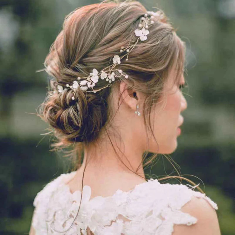 Pearl Rhinestone Wedding Hair Combs Hair Accessories For Women Accessories Hair Ornaments Jewelry Bridal Headpiece image 2