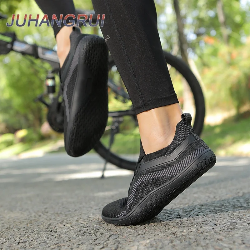 Unisex Wider Shoes Breathable Mesh Barefoot Wide-toed Shoes Flats Soft Zero Drop Sole Wider Toe Sneakes Outdoor Walking Shoes