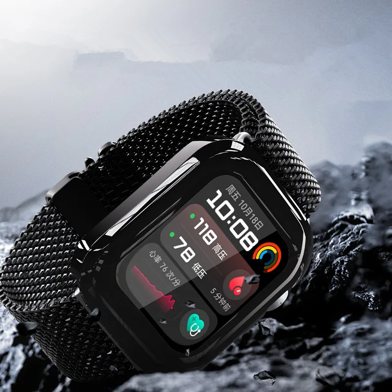 حافظة حماية شاملة من مادة TPU مطلية تناسب ساعة Huawei Watch D2 غطاء حماية شامل للساعة