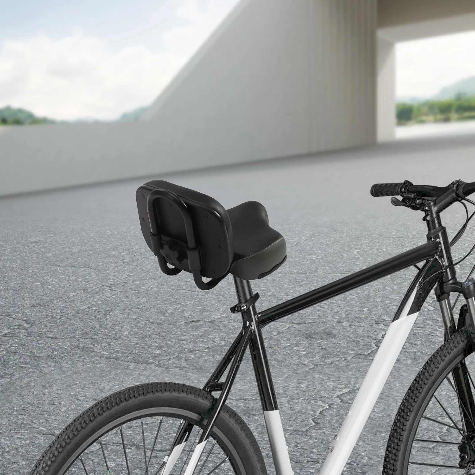 

Велосипедное седло со заменой спинки, мягкая спинка, подушка из искусственной кожи, регулируемая для горного велосипеда, трехколесного велосипеда, пригородного велосипеда