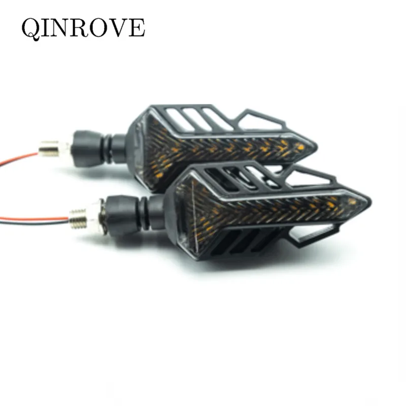LED Turn Signal Light 12V Motorcycle Universal ABS Flashing Light For Aprilia Dorsoduro 750 CR150 Pegaso 650 CFMOTO 250NK 450NK