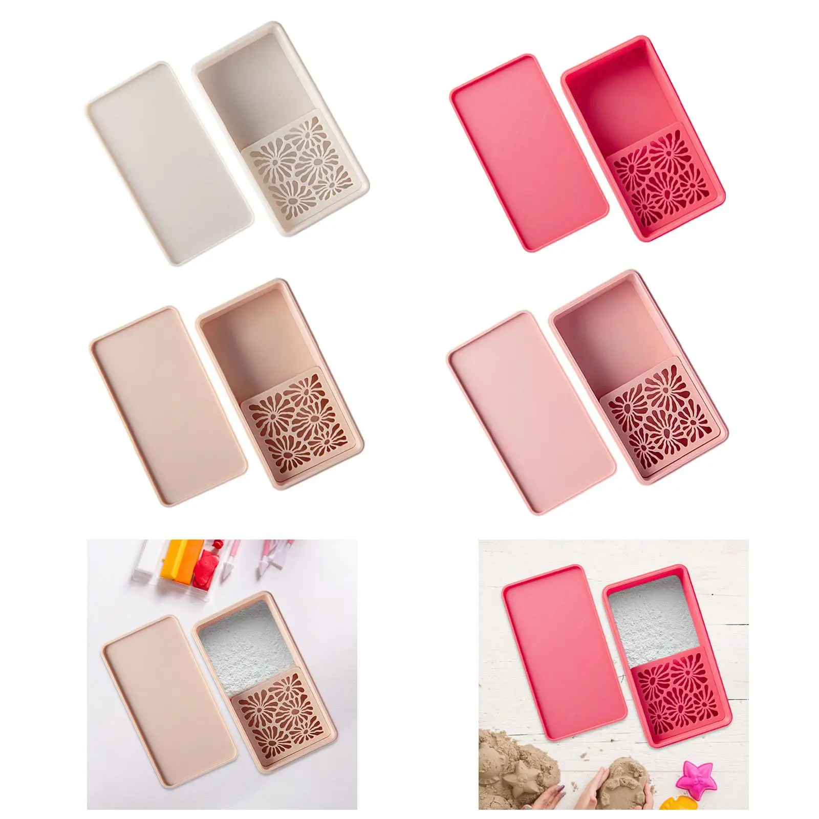 

Коробка для нарезания резьбы кукурузного крахмала, глиняный инструмент, простой в использовании, легкий аксессуар,