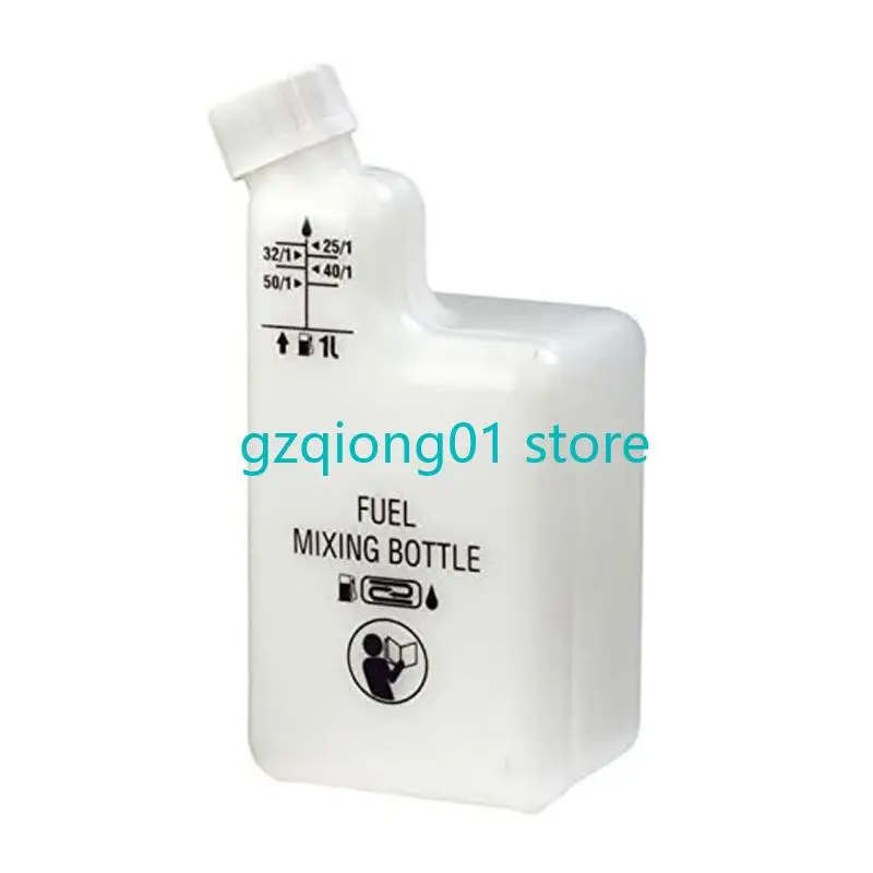 

K3NA 1L 2 Strokes Engine Mixing Bottle Accurate Fuels Oil Blending Tool with Multiple Ratio Scale for Landscaping Equipment