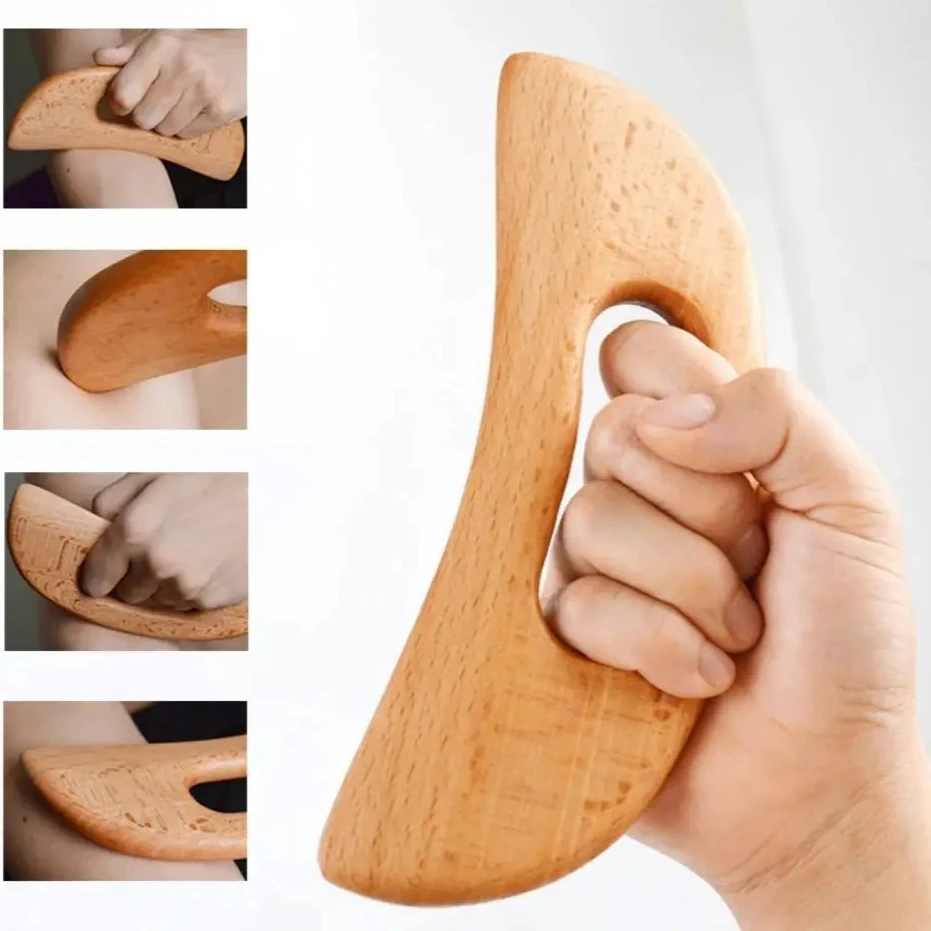 

Wooden Gua Sha Tool Scraping Board Massage Tool Slimming Guasha Massage Board Gua Sha Scraper Body Massage Therapy Tool