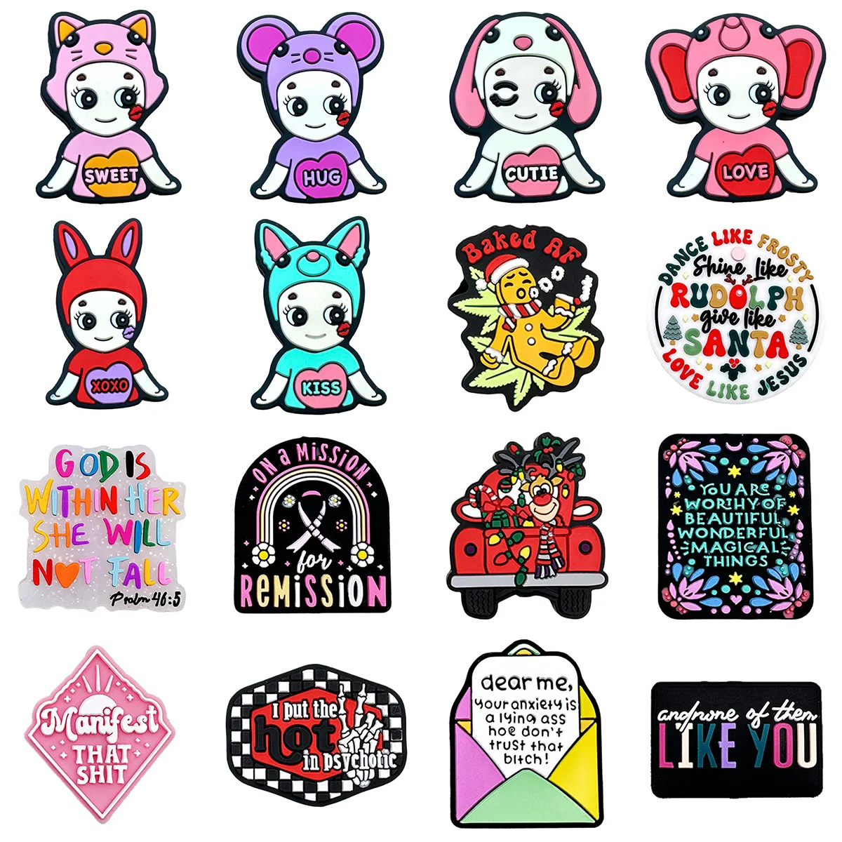 

10PCS Silicone Beads Food-grade silicone Focal Beads FOR Customized Pacifiers Necklace Pendant DIY Jewelry Accessories Gifts