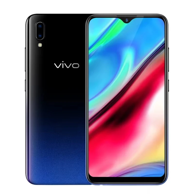 VIVO Y93 Smartphone 4GB RAM 64GB ROM Octa core Android 8.1 6.2'' 13MP+2.0MP Camera Face ID cellphones Dual SIM Used Cellphones
