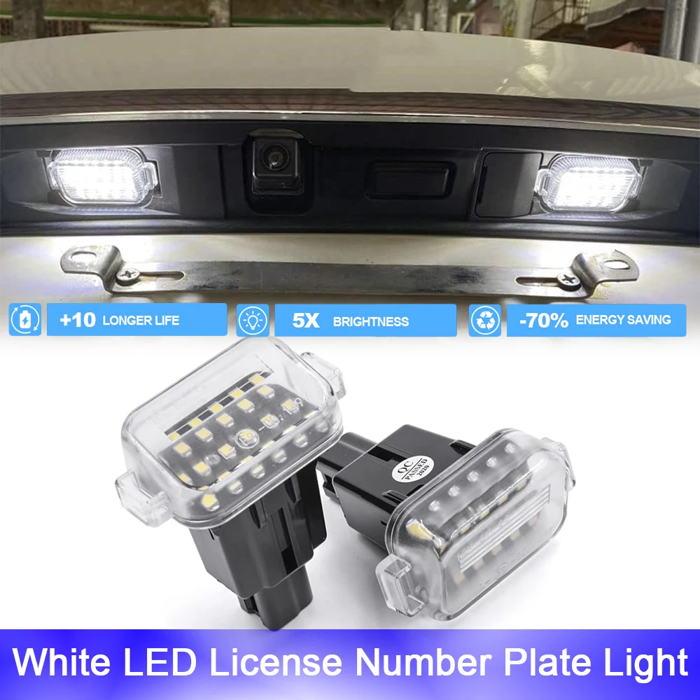 

Белый светодиодный резервный светильник номерного знака, отражатель для Mazda 6 GJ1 GL Atenza 3 Hatchback, 5-дверные автоаксессуары 6000K