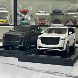 MH 1:18 Escalade600 Platinum SUV Simulation Limited Edition Resin Metal Static Car Model Toy Gift