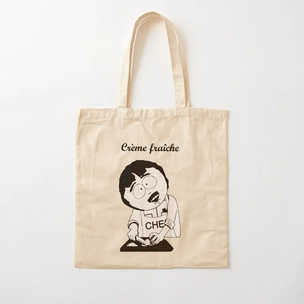 كريم فريشي ساوث بارك حمل حقيبة المتسوق حقيبة المرأة لطيف كيس مزموم مخصص قماش حمل قماش