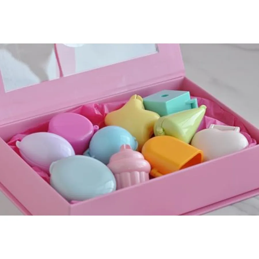 قوالب كعكة Pop3D الاحترافية الأصلية منذ عام 2010. مجموعة المبتدئين مكونة من 10 قطع للعب العجين أو صناعة الصابون. حقن