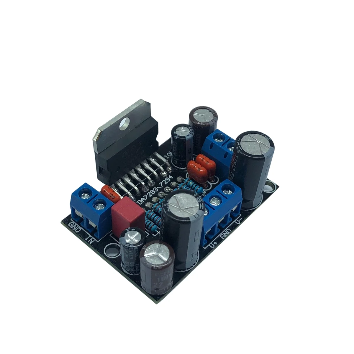Carte amplificateur mono, pôle arrière super puissant, alimentation ultra large, touristes, Ac 12V à 32V, 100W, Tda7293, Tda7294