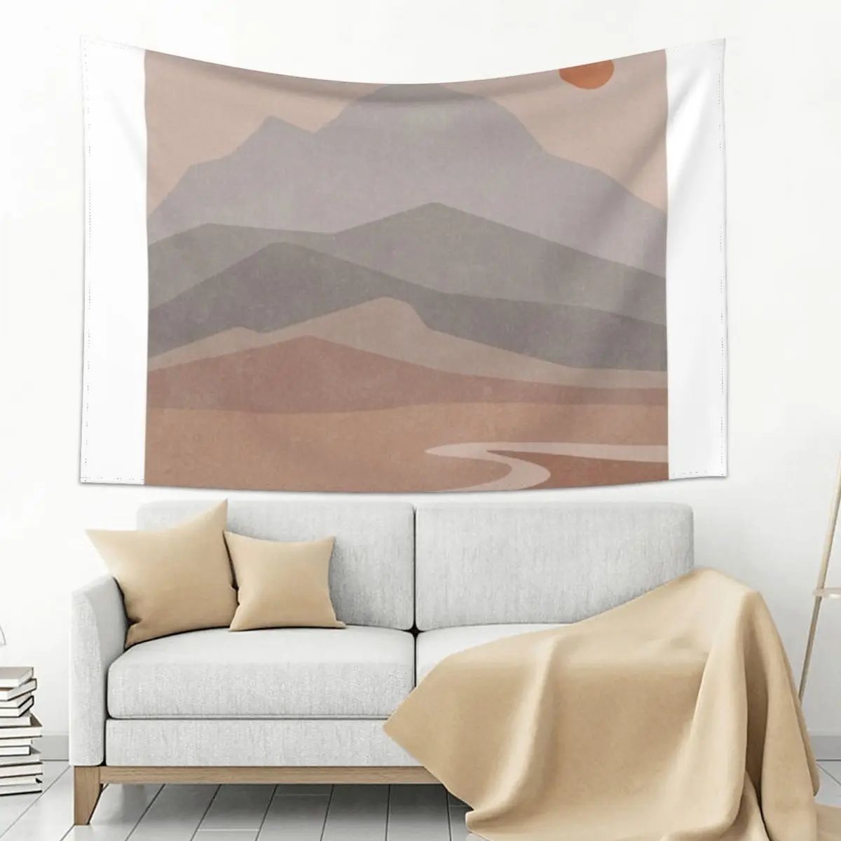 

Mountain Tapestry Decorative Paintings Korean Room Decor Room Design Room Decoration Korean Style Tapestry