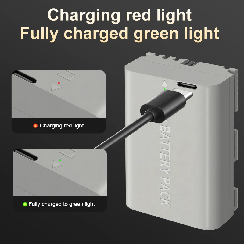 LP-E6 LP-E6N аккумулятор типа C, аккумуляторные батареи для быстрой зарядки для Canon EOS R5 R6 R6II R7 5D II III IV 6D 6DII 70D 80D 90D