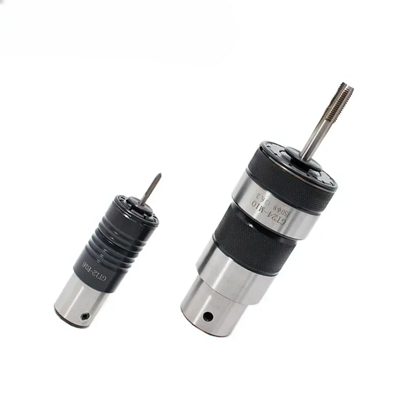 GT12 GT24 Tapping Chuck Connection Handle Body TC820 Cone Hole Straight Hole Overload Protection Tapping Holder for Bench Drill