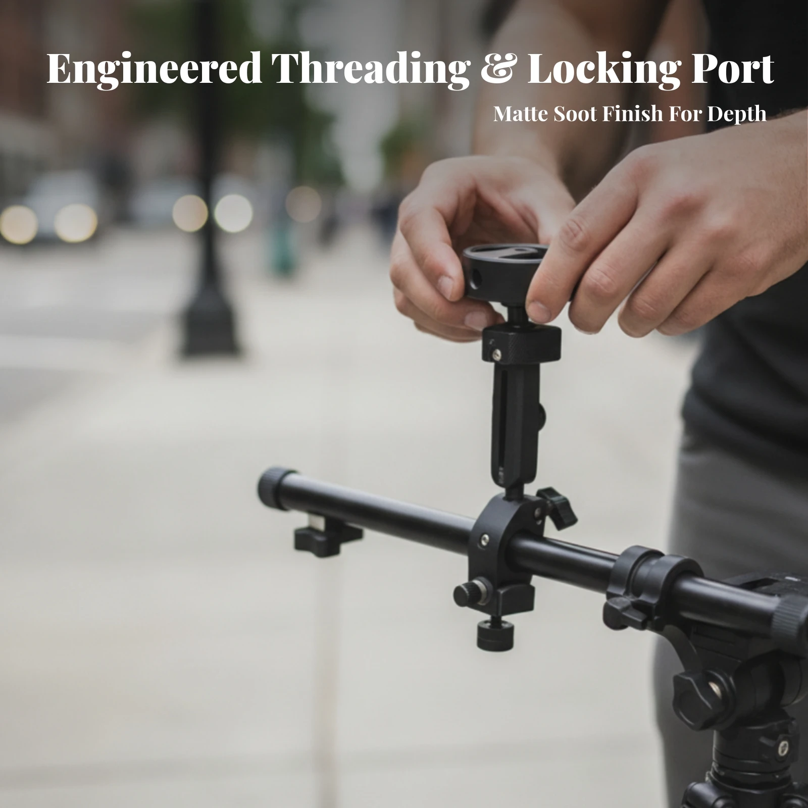 Aluminum Alloy Tripod Mount Adapter Compact Threaded Tripod Adapter Compact Versatile for Photographers, Photography