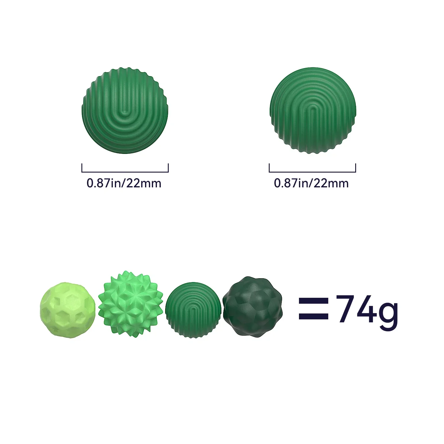 Silikon-Shell-Abdeckung für Erwachsene, Silikon-Rollenmagnetbälle, Zappelspielzeug, magnetische Stressbälle mit sensorischen Juguete-Erwachsenen