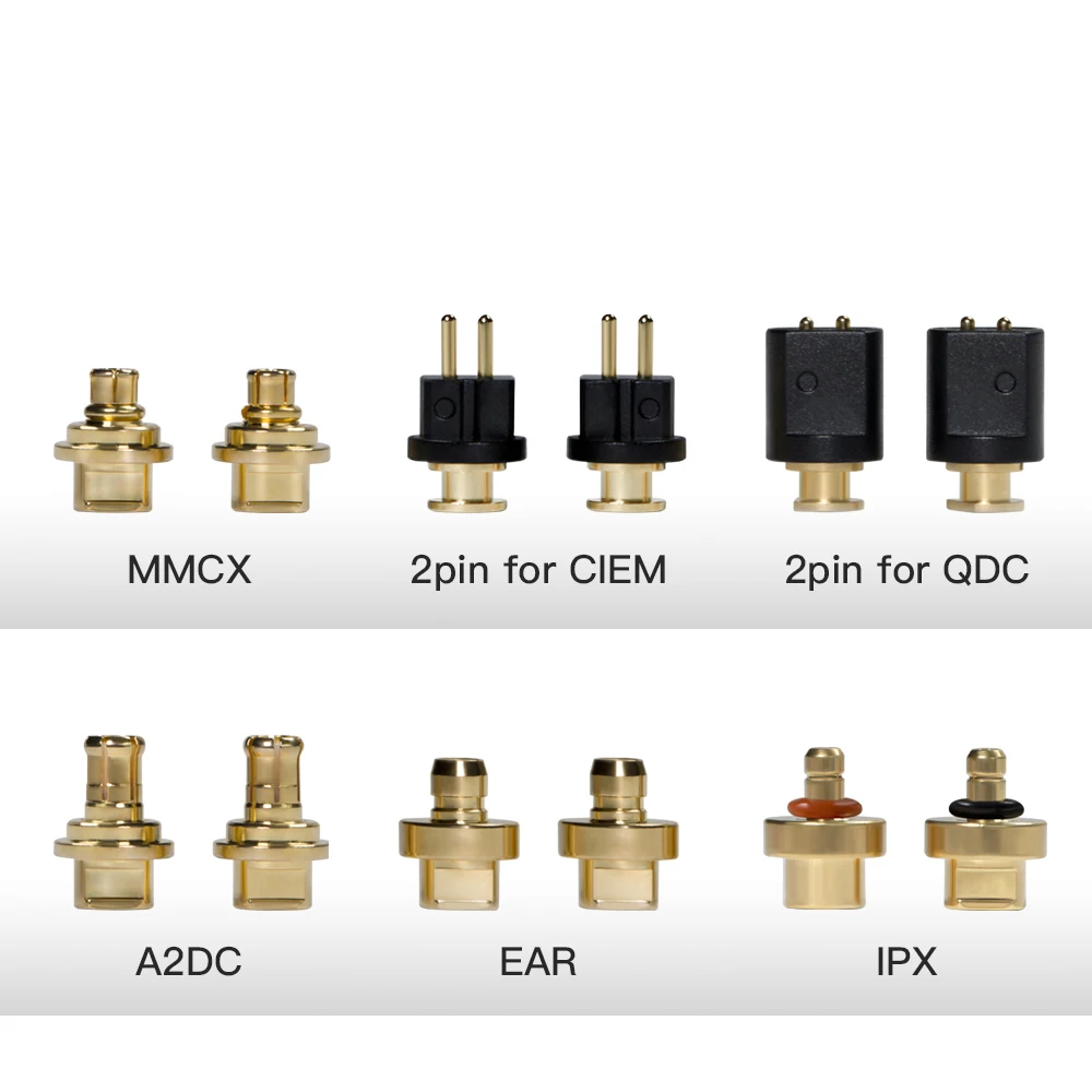 OE Audio Multi-Connector Hifi Multi-Function Changeable MMCX 0.78MM A2DC Plug For QDC Acoustune IPX Pentaconn Earphone Headphone