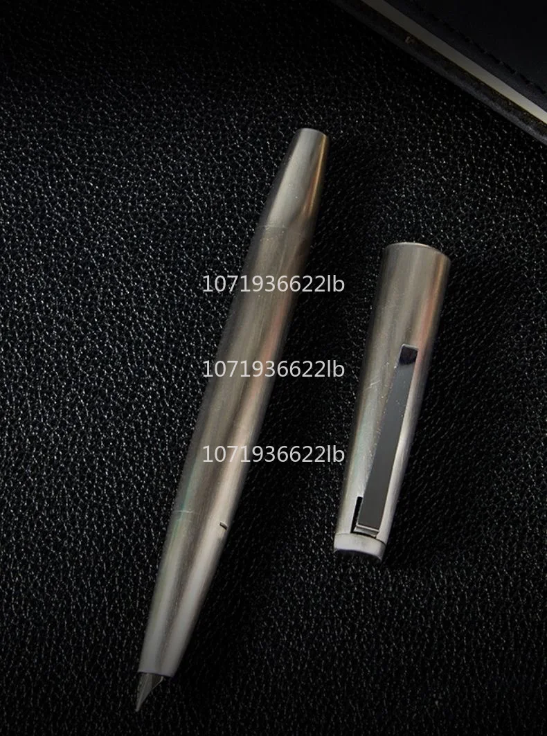 Imagem -06 - Dukang-creative All-metal Piston Fountain Pen Caneta Tinta Suave Escrita de Negócios Office Suave 05 mm 2000