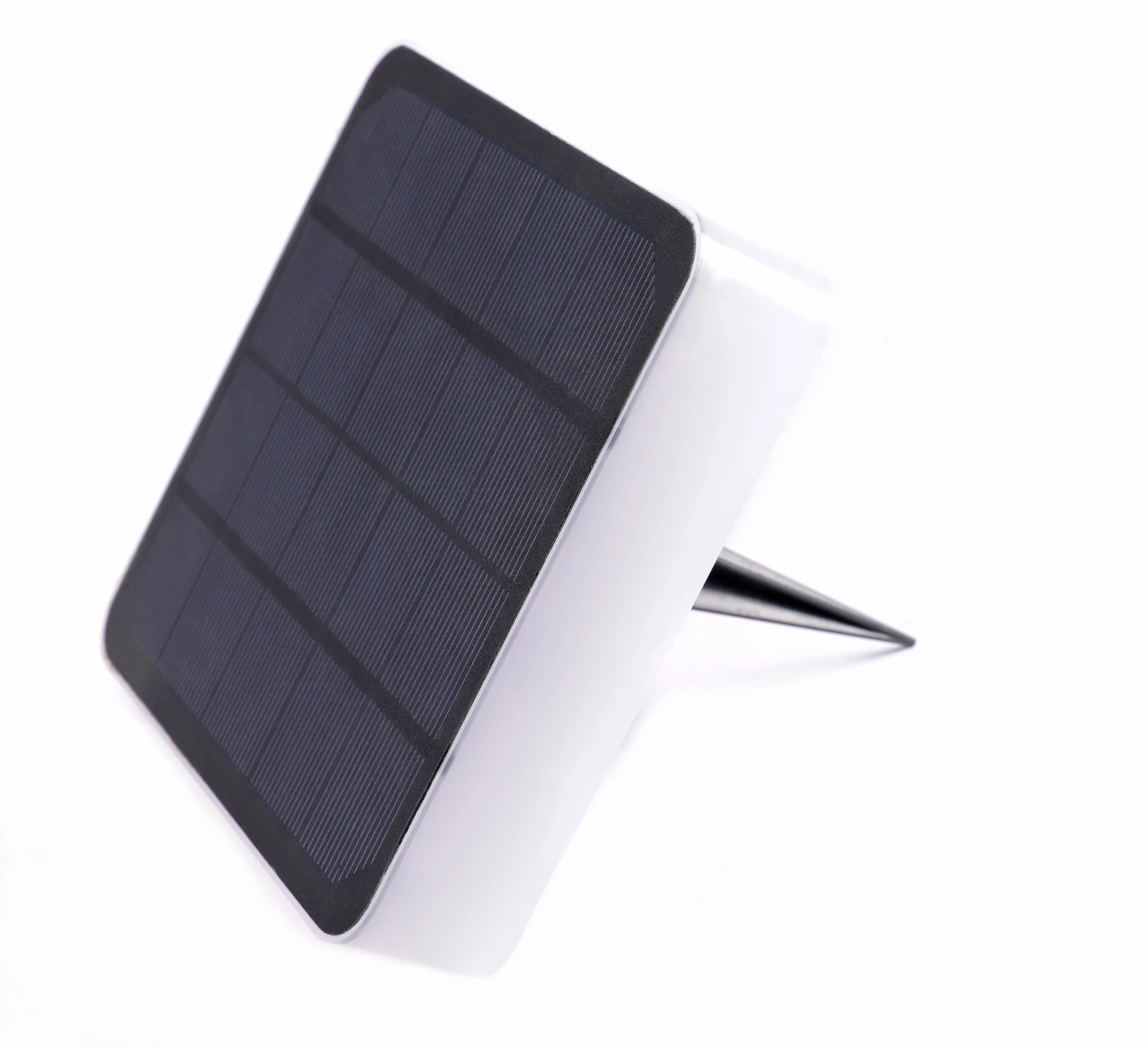 Energy Saving IP65 Waterproof Double Colors Outdoor Square Double Color Dimmable Led Solar Power Garden Light