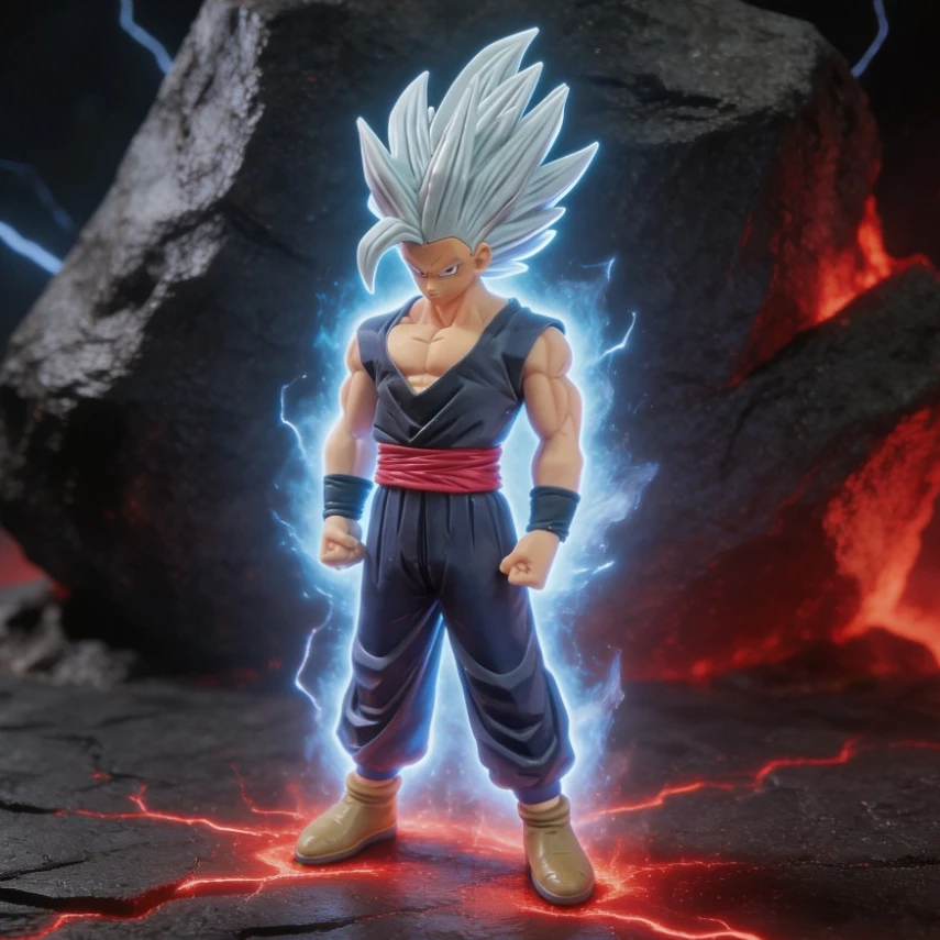 32cm/12,6 Zoll Dragon Ball Z Figur GoHan BEAST Gohan Figur PVC Actionfiguren Sammlermodell Spielzeug Geschenke