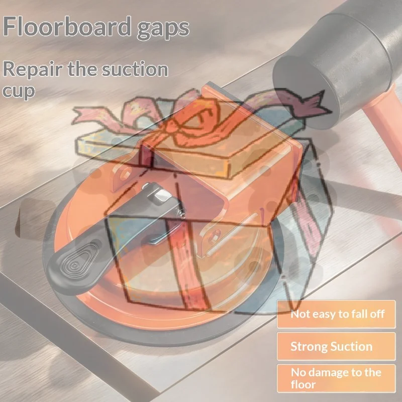 

【CCA】1Pcs Suction Cup Vacuum Grabber Heavy Duty Floor Fixer Tool For Tile Slat Baseboard Paver Carpentry Construction