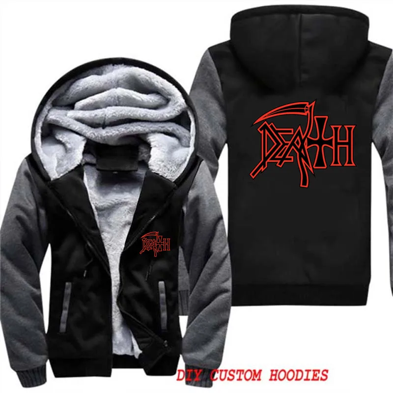 Death Metal Rock Band Heavy Metal Mens Sportswear Tracksuit Pullover Winter Fleece Hoodies Hooded Sweatshirts 2026 Hoody Coat