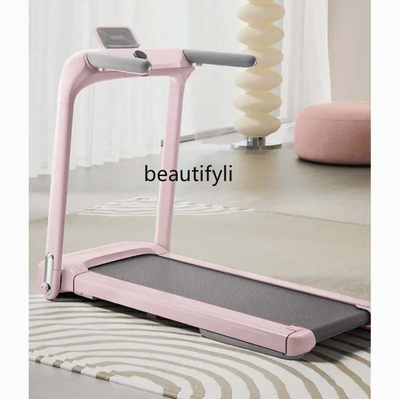 

zq Folding Treadmill Household Small Indoor Ultra-Quiet Smart Shock Absorber Female Walking Machine