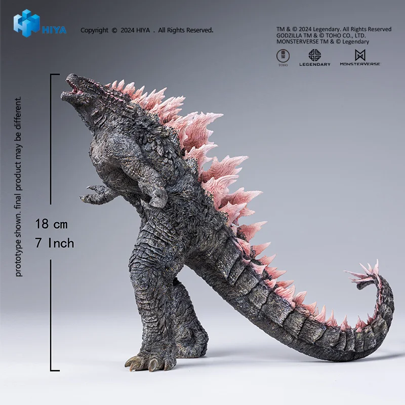 Hiya Stylist Series Godzilla vs Kong:The New Empire Anime Figure Godzilla Evolved Ver. Action Figure 18cm Statue Birthday Gift