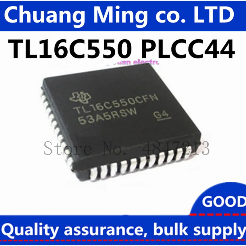 Free Shipping 10pcs/lots TL16C550CFN TL16C550CFNR EI16C550-CJ44 16C550 PLCC-44 Quick delivery of Spot Stock