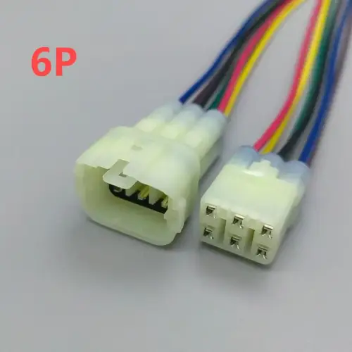 Imagen 2 del producto 1/5 Uds 2 3 4 6 pines Sumitomo HM 090 conector de Cable eléctrico automático 2,2 MM enchufe macho hembra con terminales y sellos