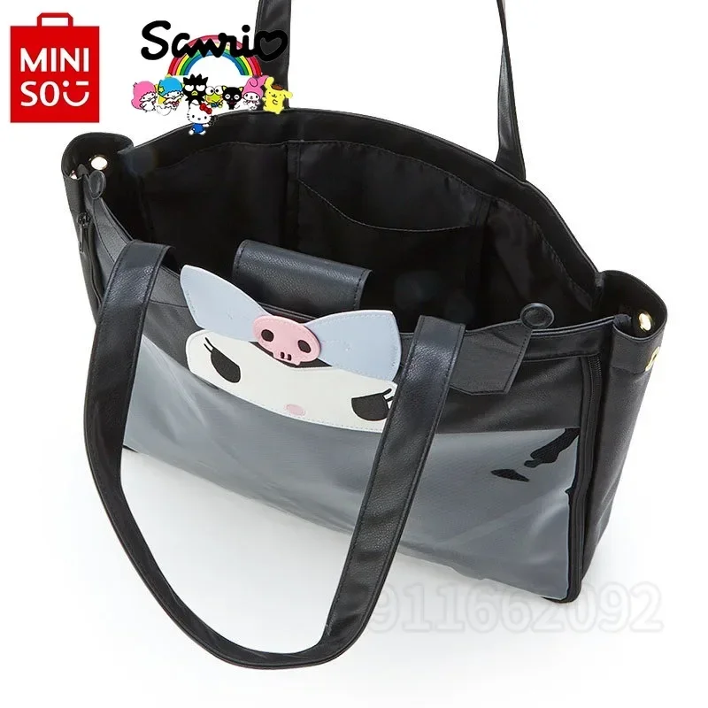 Sanrio Sanrio Neue frauen Reise Handtasche Luxus Marke Mode frauen Schulter Tasche Transparent frauen Tasche Große Kapazität