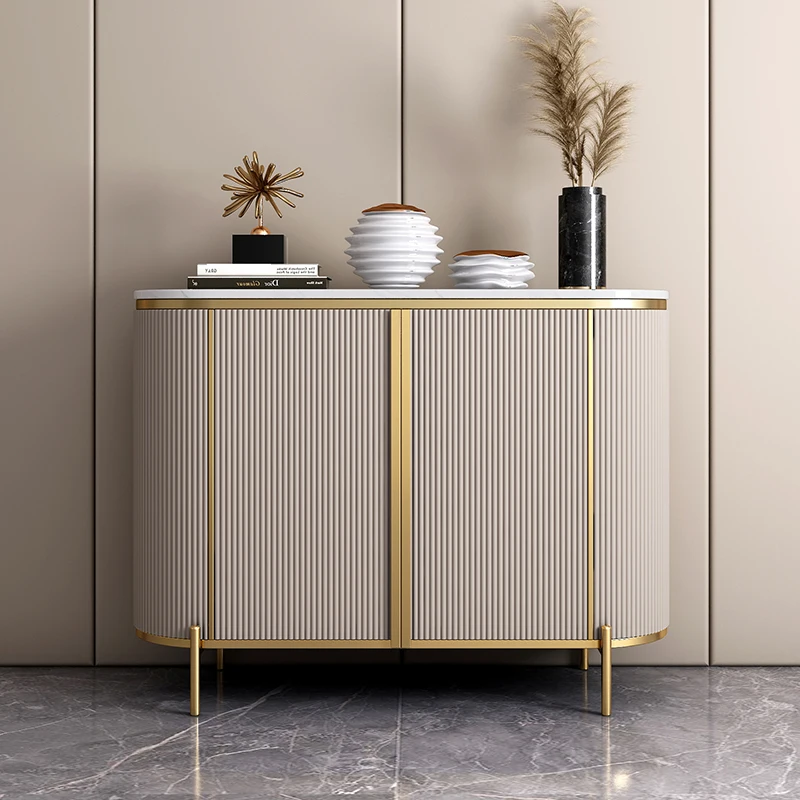 

Light luxury porch cabinet modern simple partition decoration cabinet American shoe cabinet