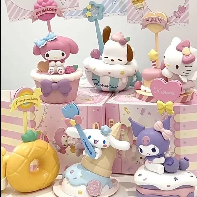 

Sanrio Cinnamoroll My Melody Anime Kawaii Baby Desktop Decoration Cute Kuromi PomPomPurin Ornament Pendant Birthday Gift