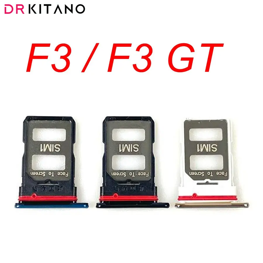 SIM Card Trays For Xiaomi POCO F3 / F3 GT SIM Slot Micro SD Card