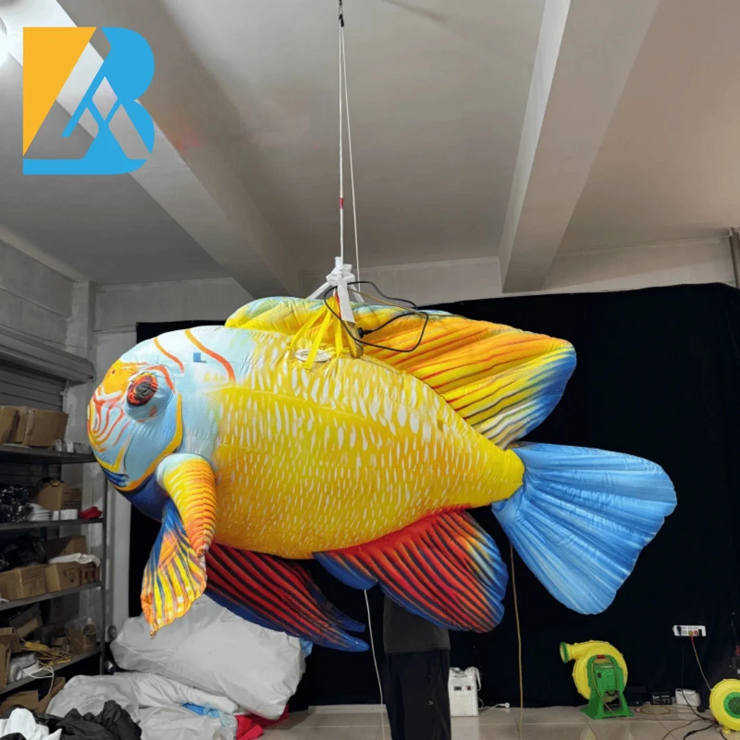Bespoke Large Inflatable Sea Fish Design for Arabian Nights Prom Theme Toys