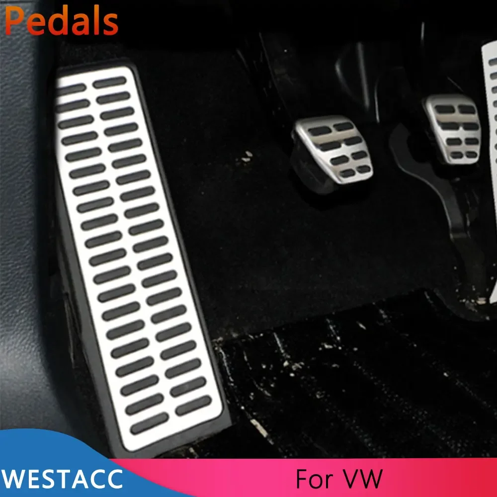 Car LHD Pedals Foot Rest Pedal Cover Kit for Volkswagen VW Golf 5 6 MK5 MK6 Scirocco Tiguan for Skoda Octavia A5 Accessories