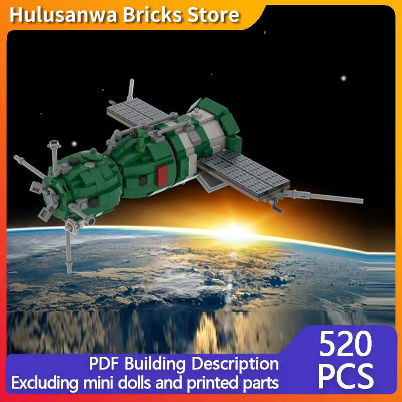 

Конструктор 7K-TM: Модель пилотируемого космического корабля MOC, Военная техника, Модульные технологичные подарки, Набор для сборки, Детские игрушки, Подарочный комплект