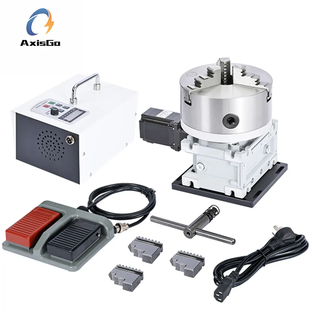 

CNC Automatic Welding Positioner Rotary Table Multi-Station Precision Turntable for TIG / Laser Welding