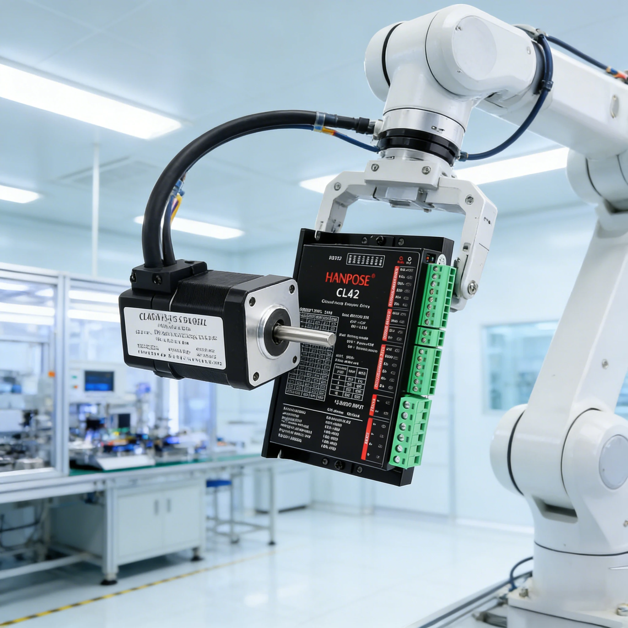 NEMA17 Closed Loop motor  2.0A 0.8N.m 42EH60A2001+CL42 sets Step-servo motor 60MM  DC18-90V Servo Driver for 3D printer