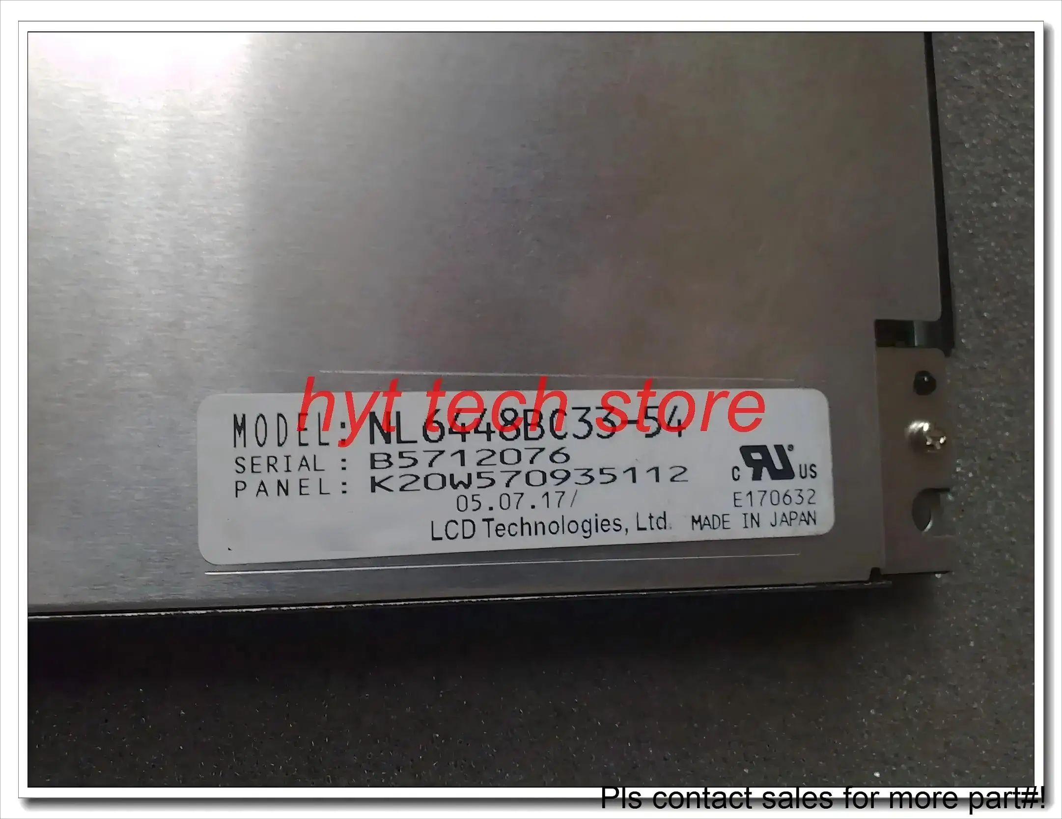 

Supply LCD Screen NL6448BC33-54 10.4 inch LCD Panel 100% tested A+ Grade before shipment