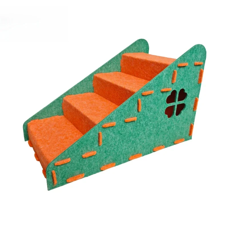 Two-Layer Tree Hole Design Cat Bed Multi-Layer Hidden House Kitten Pet Bed Cave Comfortable Shelter for Cats