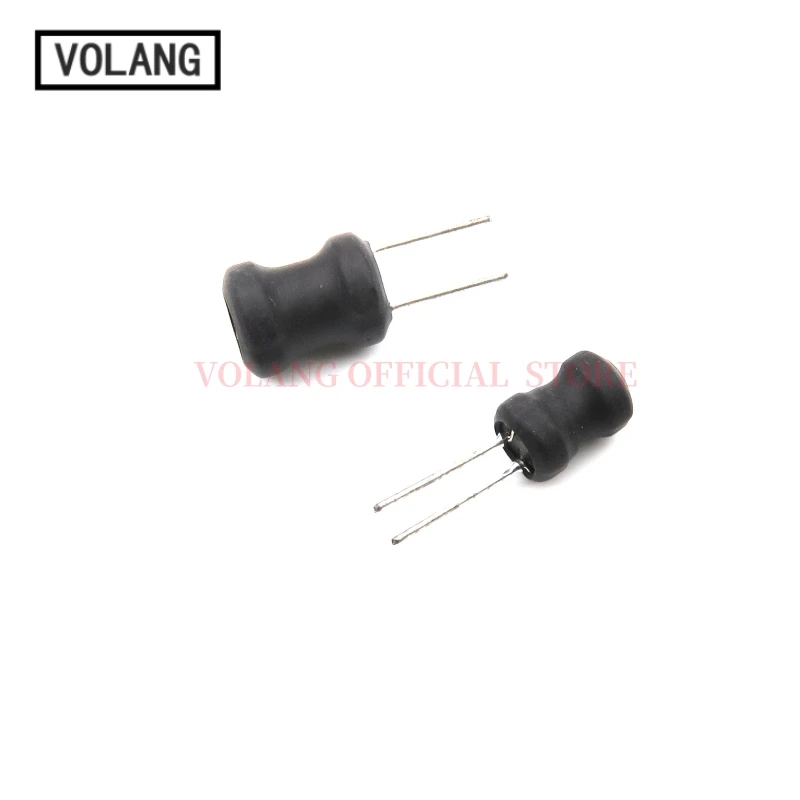 5Pcs 10*16mm DIP 1016 High-Powered Inductor 4.7UH 10UH 15UH 22UH 33UH 47UH 68UH 100UH 220UH 330UH 470UH 1MH I-type NEW