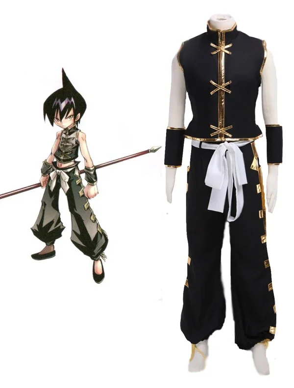 Shaman King Tao Ren Fighting Uniform Cosplay Costume